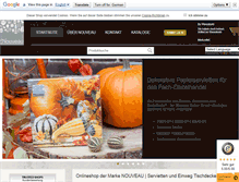 Tablet Screenshot of nouveau-shop.com